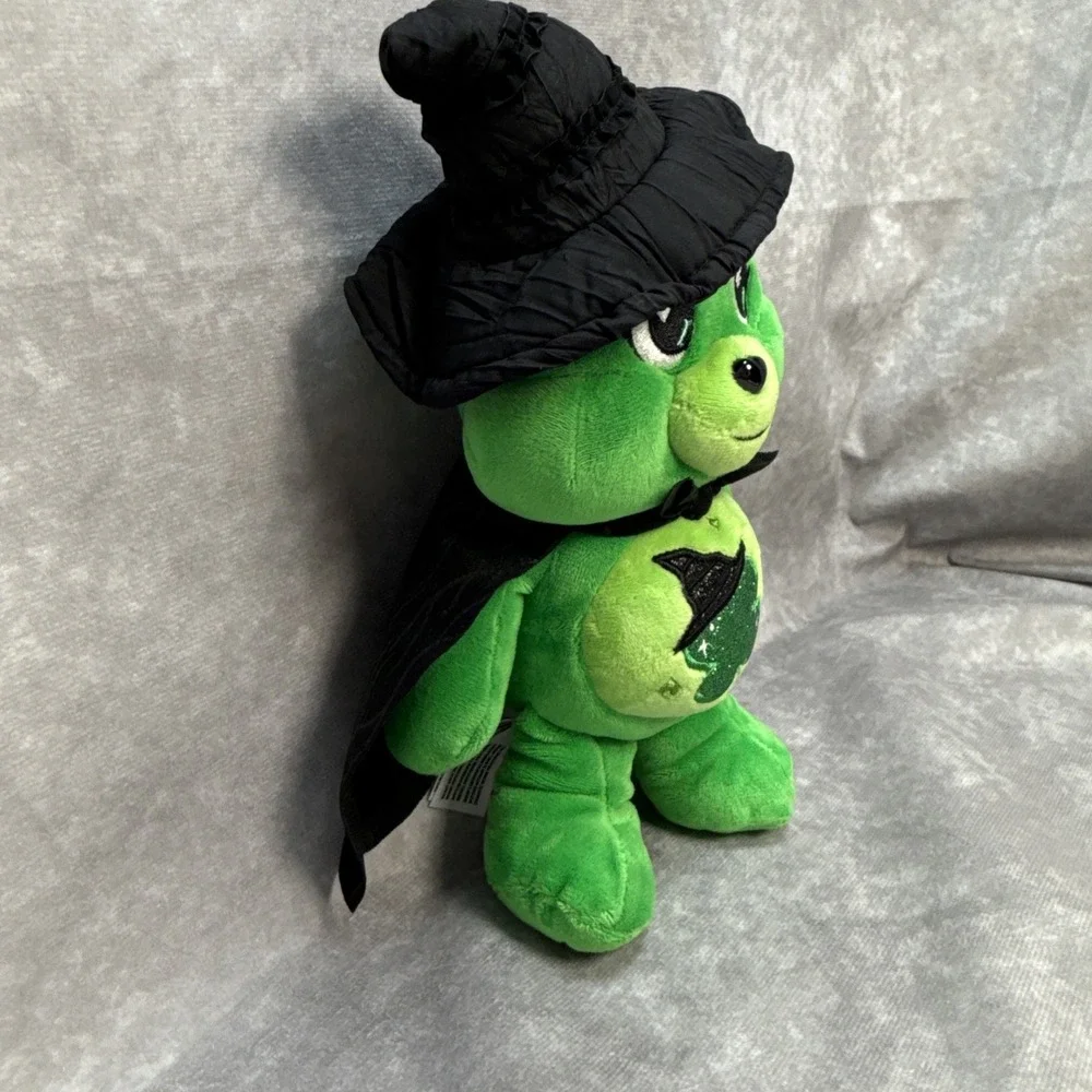 Wicked x Care Bears Good Luck Bear Plush Elphaba Limited Edition Toy Bear-NEW!